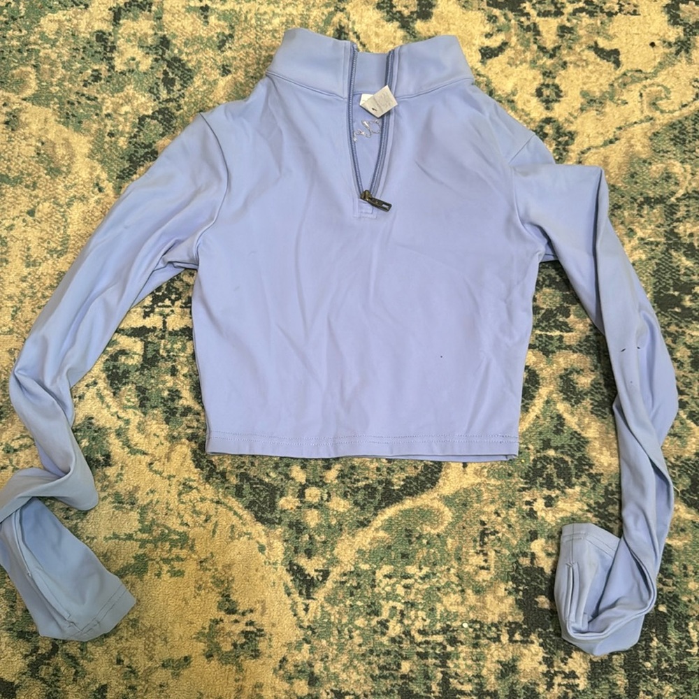 Vitality Crop Half Zip